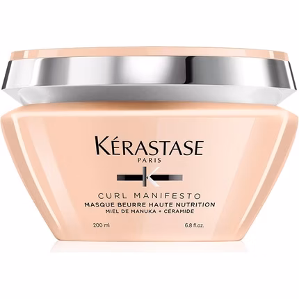 A67pCvyTRYjwV3FxJ4Enjz Kérastase Curl Manifesto Masque Beurre Haute Nutrition Hair Mask 200ml - Image 1